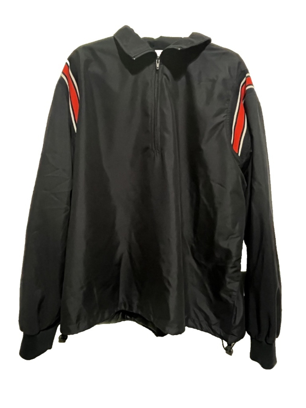 +POS Gear Umpire windbreaker pullover Navy 1/4 zip 2XL